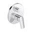 Duravit No.1 Bateria wannowo-prysznicowa podtynkowa element zewnętrzny chrom N14210012010 - zdjęcie 1