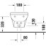 Duravit No.1 Bidet wiszący biały Alpin 22791500002 - zdjęcie 2