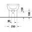 Duravit No.1 Bidet stojący biały Alpin 22961000002 - zdjęcie 2