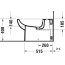 Duravit No.1 Bidet stojący biały Alpin 22971000002 - zdjęcie 3
