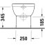Duravit No.1 Toaleta WC stojąca Rimless bez kołnierza biały Alpin 20090900002 - zdjęcie 4