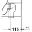 Duravit No.1 Toaleta WC stojąca Rimless bez kołnierza biały Alpin 20090900002 - zdjęcie 3