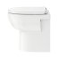 Duravit No.1 Toaleta WC stojąca Rimless bez kołnierza krótka biały Alpin 21840900002 - zdjęcie 7