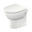 Duravit No.1 Toaleta WC stojąca Rimless bez kołnierza krótka biały Alpin 21840900002 - zdjęcie 2