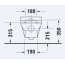 Duravit No.1 Toaleta WC bez kołnierza biały Alpin z powłoką HygieneGlaze 25740920002 - zdjęcie 2