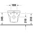 Duravit No.1 Toaleta WC Rimless bez kołnierza biały z powłoką HygieneGlaze 25620920002 - zdjęcie 3