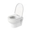 Duravit No.1 Toaleta WC Rimless bez kołnierza krótka biała z powłoką HygieneGlaze 25750920002 - zdjęcie 10