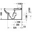 Duravit No.1 Toaleta WC stojąca Rimless bez kołnierza kompakt biały Alpin 21820900002 - zdjęcie 9