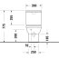 Duravit No.1 Toaleta WC stojąca Rimless bez kołnierza kompakt biały Alpin 21820900002 - zdjęcie 10