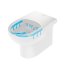 Duravit No.1 Toaleta WC stojąca Rimless bez kołnierza kompakt biały Alpin 21820900002 - zdjęcie 13