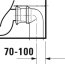 Duravit No.1 Toaleta WC stojąca Rimless bez kołnierza kompakt biały Alpin 21820900002 - zdjęcie 3