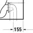 Duravit No.1 Toaleta WC stojąca Rimless bez kołnierza kompakt biały Alpin 21820900002 - zdjęcie 5