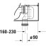 Duravit No.1 Toaleta WC stojąca Rimless bez kołnierza kompakt biały Alpin 21820900002 - zdjęcie 8