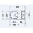 Duravit No.1 Toaleta WC Rimless bez kołnierza kompakt biały Alpin 25120900002 - zdjęcie 5