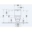 Duravit No.1 Toaleta WC Rimless bez kołnierza kompakt biały Alpin 25120900002 - zdjęcie 2