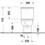 Duravit No.1 Toaleta WC stojąca Rimless bez kołnierza kompakt biały Alpin 21830900002 - zdjęcie 4