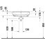 Duravit No.1 Umywalka półblatowa 55x46 cm biały Alpin 03765500002 - zdjęcie 3