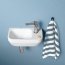 Duravit No.1 Umywalka wisząca 36x22 cm biały Alpin 07453600412 - zdjęcie 5