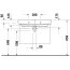 Duravit No.1 Umywalka wisząca 80x46 cm biały Alpin 23758000002 - zdjęcie 7