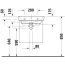 Duravit No.1 Umywalka wisząca lub meblowa 55x46 cm biały Alpin 23755500002 - zdjęcie 7