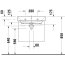 Duravit No.1 Umywalka wisząca lub meblowa 65x46 cm biały Alpin 23756500002 - zdjęcie 3