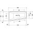 Duravit No.1 Wanna narożna 150x80 cm lewa biały Alpin 700504000000000 - zdjęcie 3
