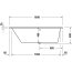 Duravit No.1 Wanna narożna 160x85 cm lewa biały Alpin 700506000000000 - zdjęcie 3