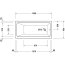 Duravit No.1 Wanna prostokątna 150x70 cm biały Alpin 700487000000000 - zdjęcie 5