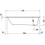 Duravit No.1 Wanna prostokątna 170x75 cm biały Alpin 700490000000000 - zdjęcie 3