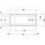 Duravit No.1 Wanna prostokątna 180x80 cm biały Alpin 700491000000000 - zdjęcie 5