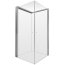Duravit OpenSpace Kabina prostokątna 90x80x205 cm profile chrom szkło przezroczyste i lustrzane 770004000100000 - zdjęcie 1