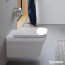Duravit P3 Comforts Toaleta WC podwieszana 38x57 cm Rimless bez kołnierza z HygieneGlaze, biała 2561092000 - zdjęcie 2