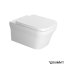 Duravit P3 Comforts Toaleta WC 38x57 cm Rimless bez kołnierza z powłoką WonderGliss, biała 25610900001 - zdjęcie 1