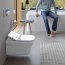 Duravit P3 Comforts Toaleta WC podwieszana 57x38 cm Rimless bez kołnierza z powłoką Wondergliss, biała 25615900001 - zdjęcie 4