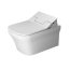 Duravit P3 Comforts Toaleta WC podwieszana 57x38 cm Rimless bez kołnierza z powłoką Wondergliss, biała 25615900001 - zdjęcie 1