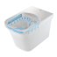 Duravit P3 Comforts Toaleta WC stojąca 60x38 cm Rimless bez kołnierza z powłoką Wondergliss, biała 21665900001 - zdjęcie 3