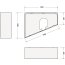 Duravit Paiova Nośnik styropianowy do wanny narożnej lewej 167x126,3x57 cm 791420000000000 - zdjęcie 2