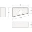 Duravit Paiova Nośnik styropianowy do wanny narożnej lewej 167x96,3x57 cm 791418000000000 - zdjęcie 2