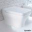 Duravit PuraVida Miska WC podwieszana 36x54,5 cm, lejowa, biała z powłoką WonderGliss 22190900001 - zdjęcie 2