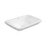 Duravit PuraVida Umywalka nablatowa 70x46,5 cm, bez przelewu, bez otworu na baterię, biała z powłoką WonderGliss 03697000001 - zdjęcie 1