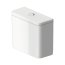 Duravit Qatego Spłuczka WC przyłącze na dole po lewej biały Alpin 0947100085 - zdjęcie 1