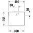 Duravit Qatego Spłuczka WC przyłącze na dole po lewej biały Alpin 0947100085 - zdjęcie 4