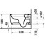 Duravit Qatego Toaleta WC Rimless bez kołnierza biały Alpin 2556090000 - zdjęcie 4