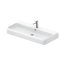 Duravit Qatego Umywalka meblowa 100x47 cm z otworem na baterię szlifowany spód biały z powłoką HygieneGlaze 2382102027 - zdjęcie 1