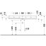 Duravit Qatego Umywalka meblowa 120x47 cm bez otworu na baterię z przelewem szlifowany spód biały Alpin 2382120028 - zdjęcie 5