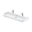 Duravit Qatego Umywalka meblowa 120x47 cm podwójna biały Alpin 2382120024 - zdjęcie 1