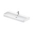 Duravit Qatego Umywalka meblowa 120x47 cm z otworem na baterię z przelewem szlifowany spód biały z powłoką HygieneGlaze 2382122027 - zdjęcie 1