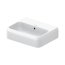 Duravit Qatego Umywalka meblowa 45x35 cm bez otworu na baterię biała z powłoką HygieneGlaze 0746452060 - zdjęcie 1