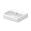 Duravit Qatego Umywalka meblowa 50x42 cm bez otworu na baterię biały Alpin 2382500028 - zdjęcie 1
