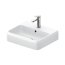 Duravit Qatego Umywalka meblowa 50x42 cm z otworem na baterię biała z powłoką HygieneGlaze 2382502000 - zdjęcie 1